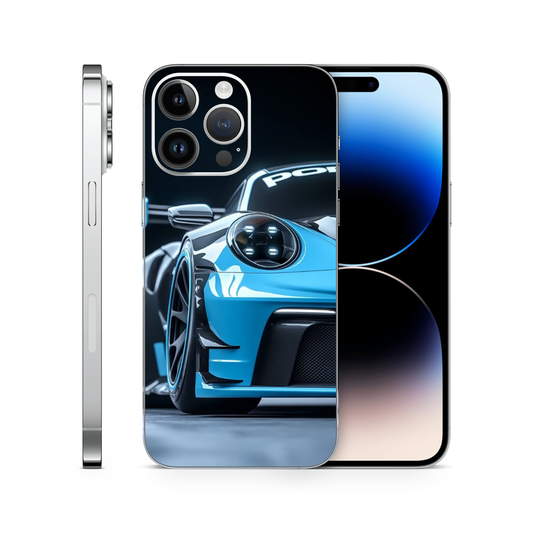 Porsche Racing iPhone Vinyl Skin Compatible With iPhone