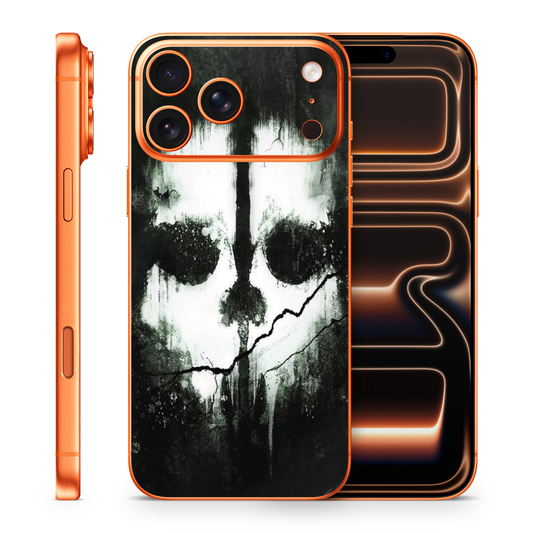Ghost COD iPhone Vinyl Skin Compatible With iPhone