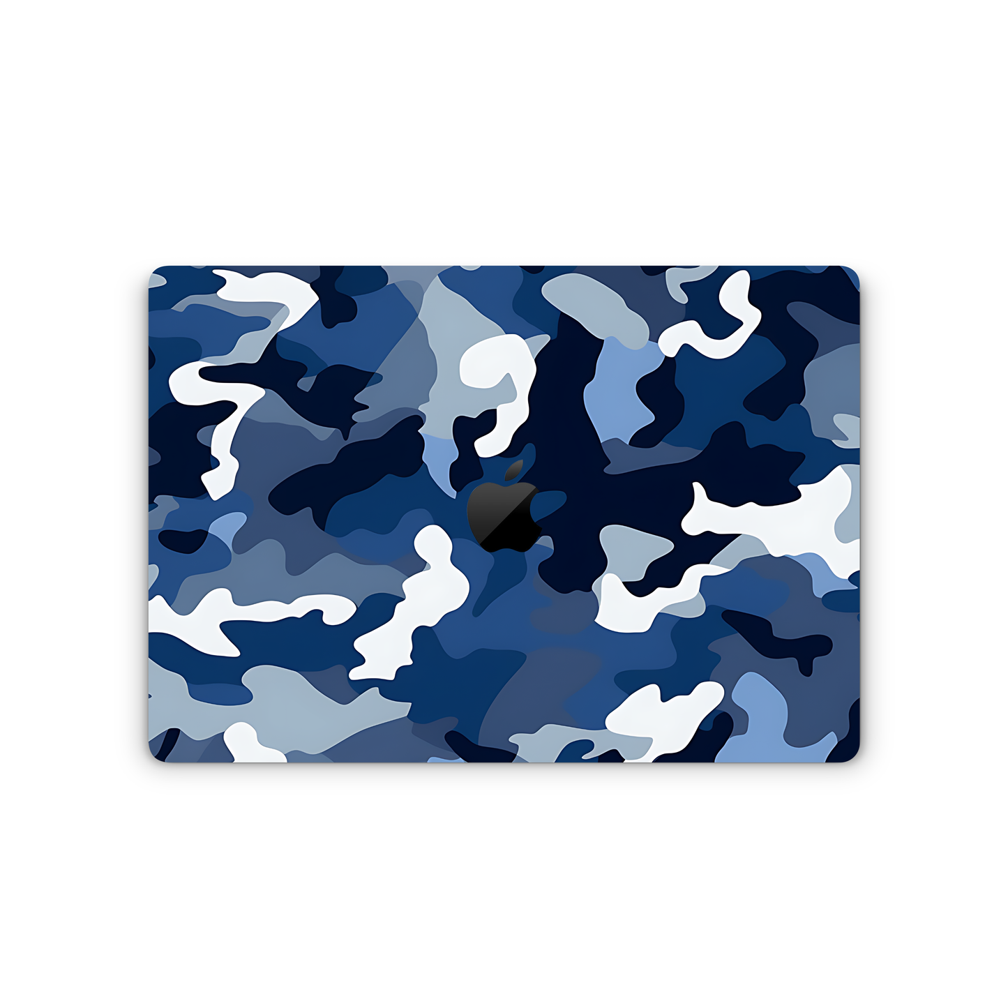 Blue Camo Vinyl Skins Compatible with MacBook Pro
