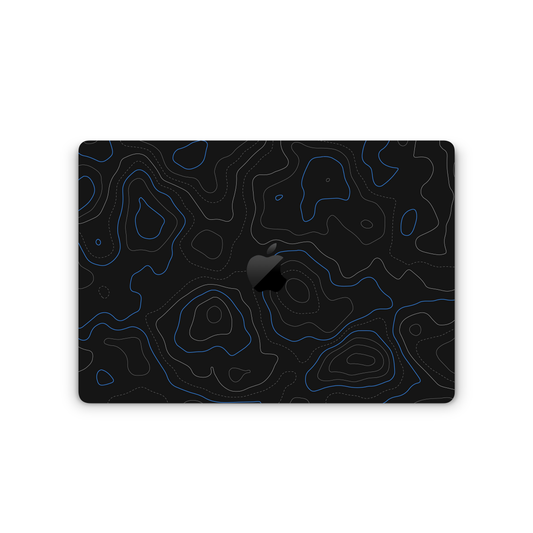 Topographic Vinyl Skins Compatible with MacBook Pro