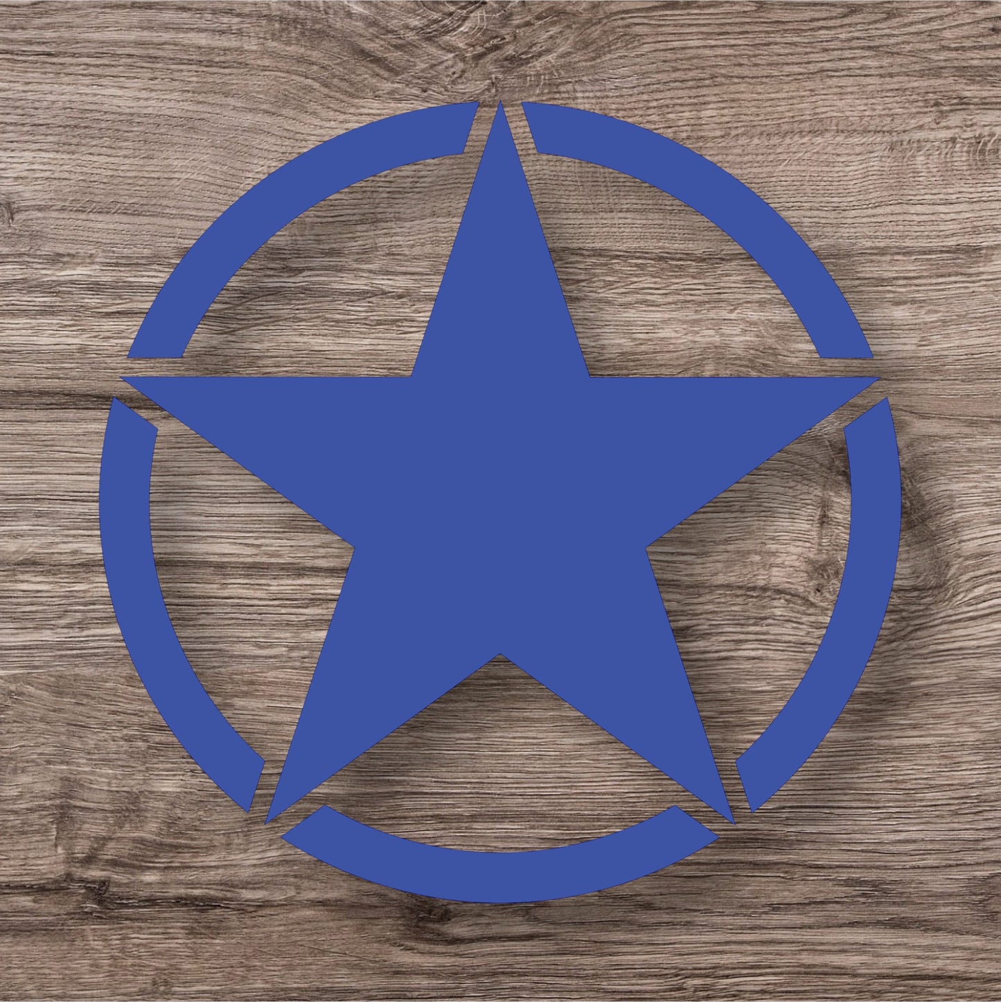 Military Star Car & Truck Decals – Set of 2 | Heavy-Duty Off-Road Vinyl Stickers | Universal Fit for All Vehicles