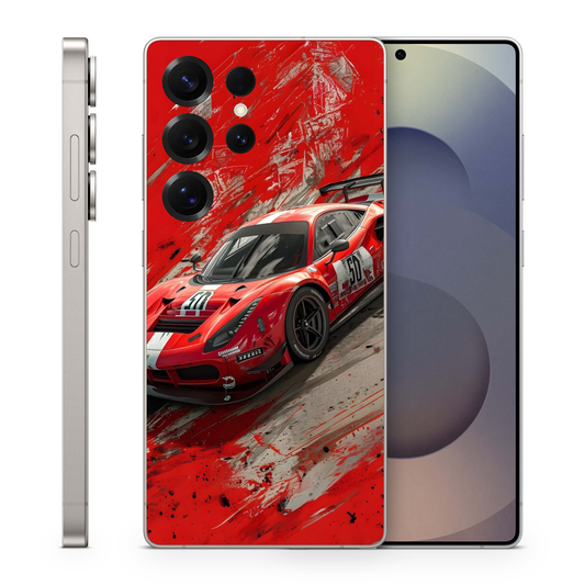 Vinyl Wrap Skin Auto Racing Compatible With Samsung Galaxy S Ultra