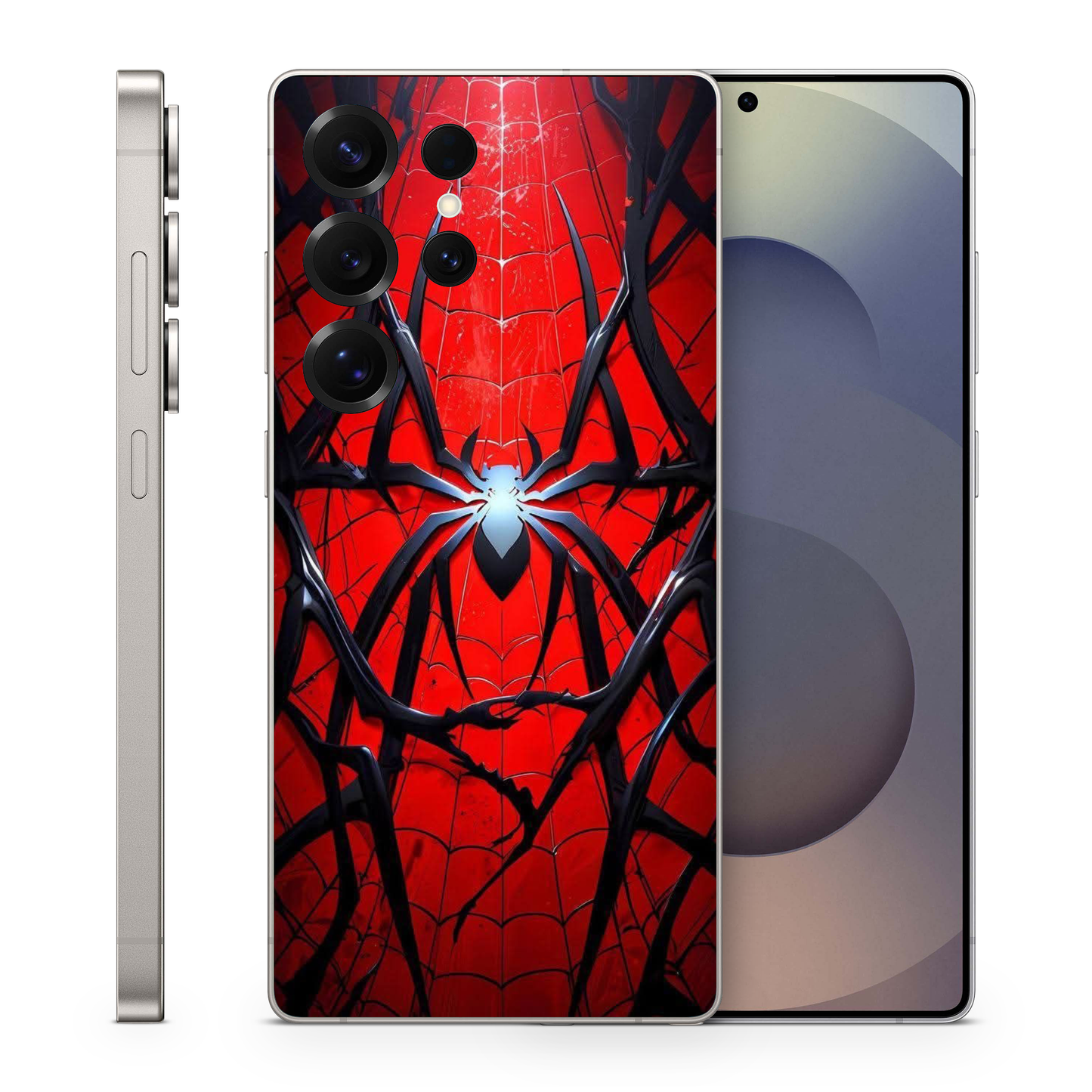 Vinyl Wrap Skin Spider Compatible with Samsung S25 Ultra, S26 Ultra, S26