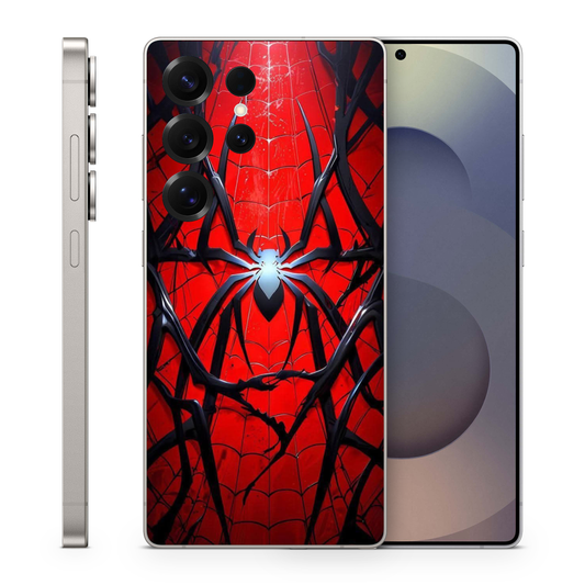 Vinyl Wrap Skin Spider Compatible with Samsung S25 Ultra, S26 Ultra, S26