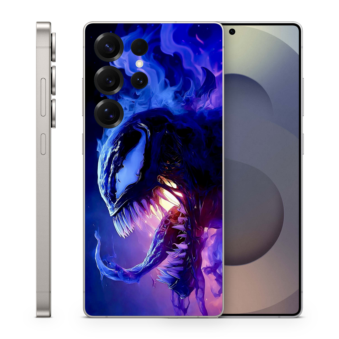 Vinyl Wrap Skin Alien Symbiote Compatible with Samsung S25 Ultra, S26 Ultra, S26