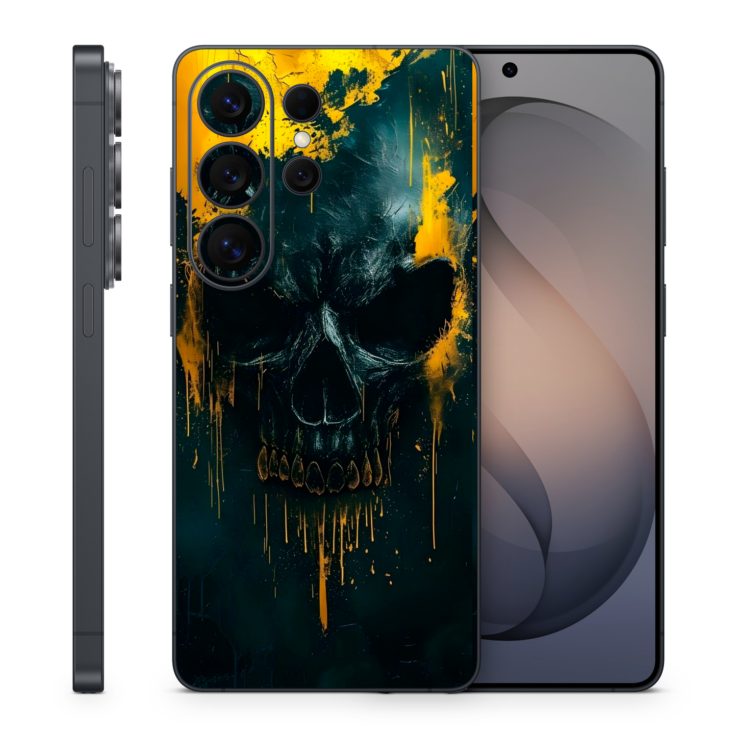 Skull Phone Skin Compatible With Samsung Galaxy S Ultra