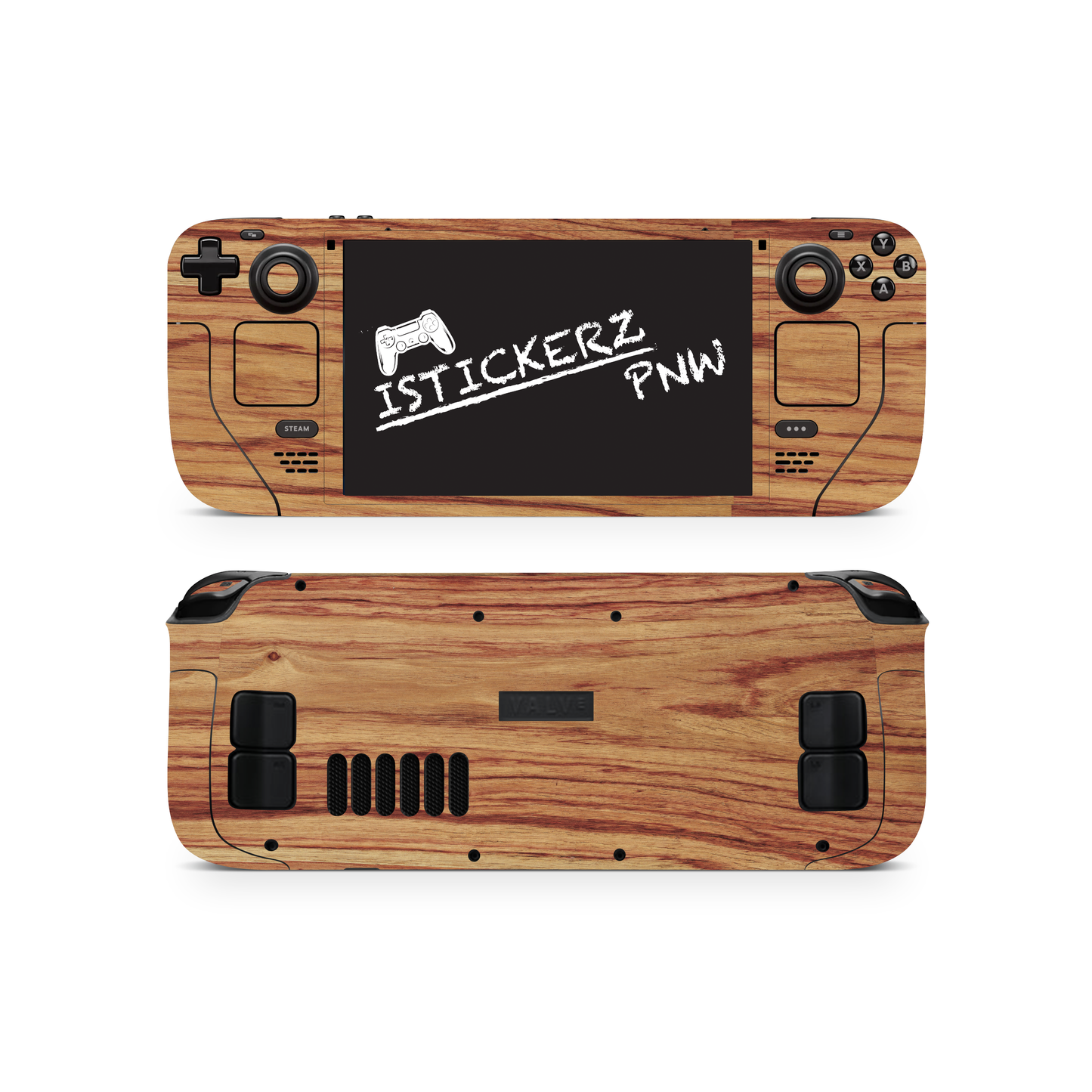 Hardwood Vinyl Wrap Skin Compatible with Steam Deck OLED