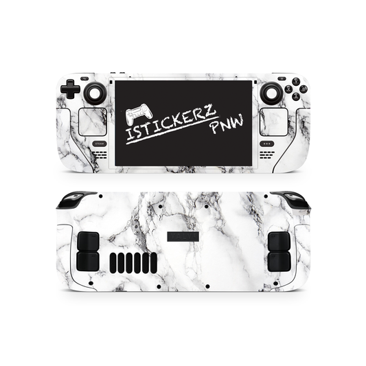 Marble Vinyl Wrap Skin Compatible with Steam Deck OLED