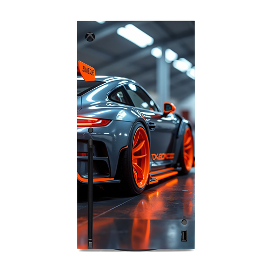 Auto Racing Vinyl Skins Compatible with X-Box Series X