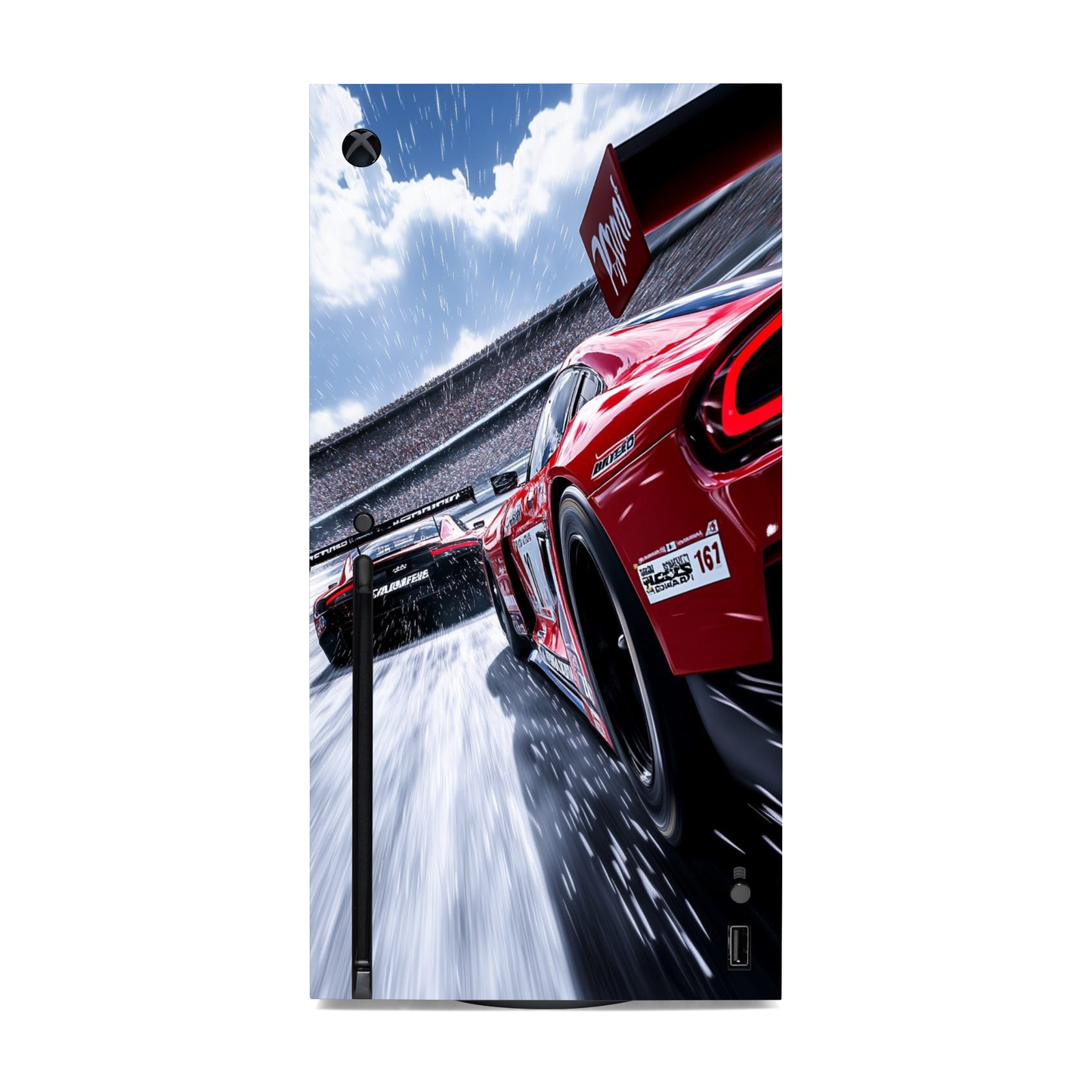 Racing Vinyl Skins Compatible with X-Box Series X