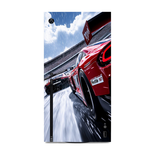 Racing Vinyl Skins Compatible with X-Box Series X