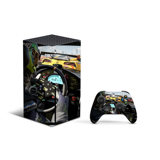 Vinyl Wrap Skin Forza Racing Compatible with X-Box Series X +2 Controller Skinsc