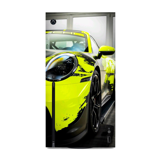 Auto Racing Vinyl Skins Compatible with X-Box Series X